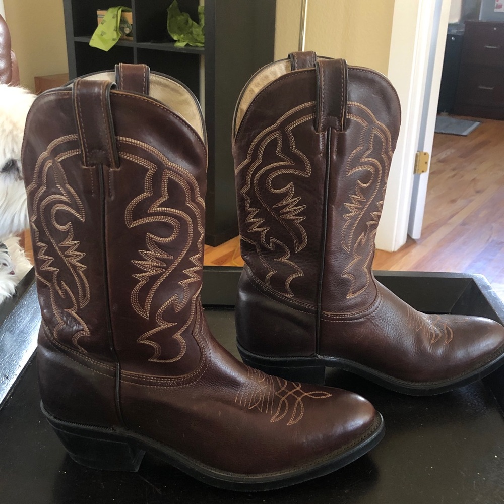 Men’s 9 1/2 Boulet Cowboy Boots